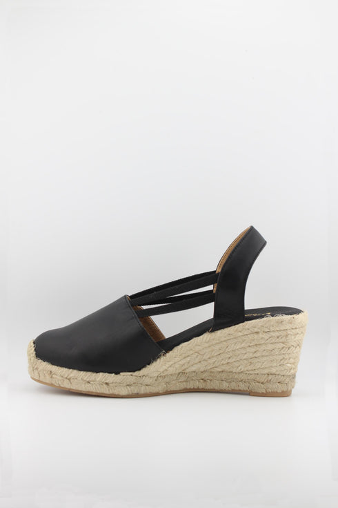 Paseart Strappy Espadrille Wedge Sandals